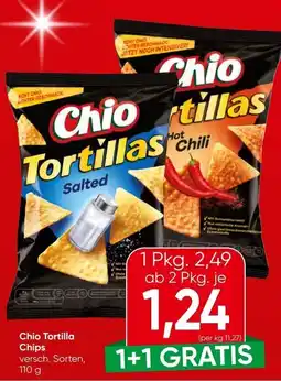 Spar Chio tortilla chips Angebot