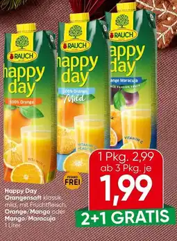 Spar Happy day orangensaft Angebot