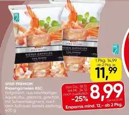 Spar Spar premium riesengarnelen asc Angebot