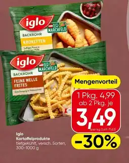 Spar Iglo kartoffelprodukte Angebot