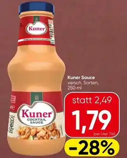 Spar Kuner sauce Angebot