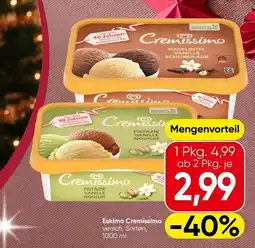 Spar Eskimo cremissimo Angebot