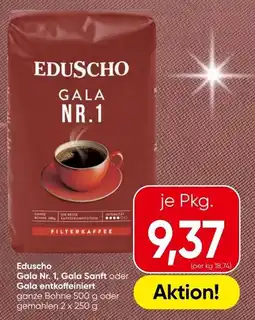 Spar Eduscho gala nr. 1, gala sanft oder gala entkoffeiniert Angebot