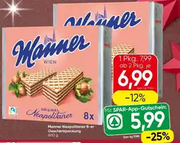 Spar Manner neapolitaner 8-er geschenkpackung Angebot