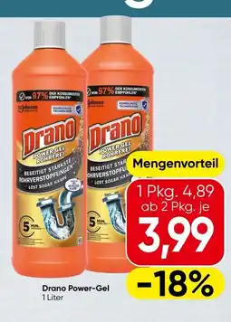Spar Drano power-gel Angebot