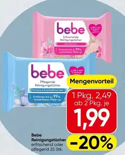 Spar Bebe Reinigungstücher Angebot