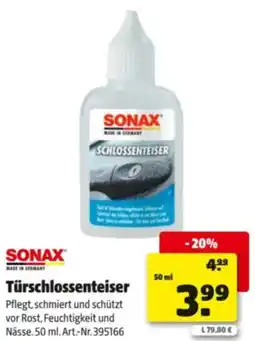 Hagebau SONAX Türschlossenteiser Angebot