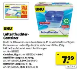 Hagebau Luftentfeuchter- Container Angebot