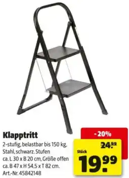Hagebau Klapptritt Angebot
