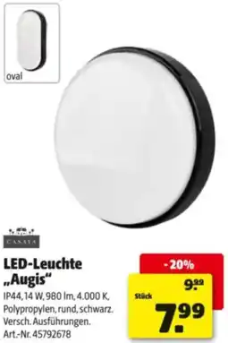 Hagebau LED-Leuchte ,,Augis" Angebot