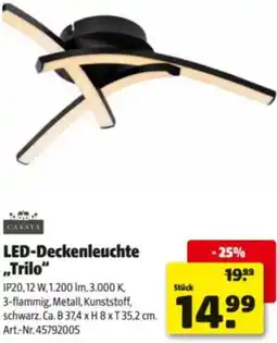 Hagebau LED-Deckenleuchte „Trilo" Angebot