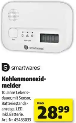 Hagebau Kohlenmonoxid- melder Angebot