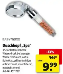 Hagebau Duschkopf „Spa" Angebot