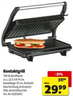 Hagebau Kontaktgrill Angebot