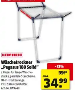 Hagebau Wäschetrockner „Pegasus 180 Solid" Angebot