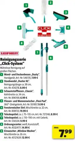 Hagebau Reinigungsserie ,,Click-System" Angebot