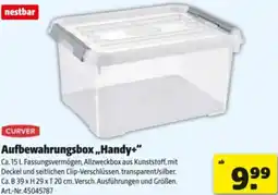 Hagebau Aufbewahrungsbox,,Handy+" Angebot