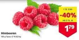 MPreis Himbeeren Angebot