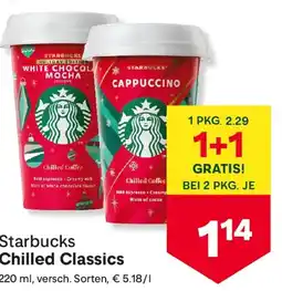 MPreis Starbucks chilled classics Angebot