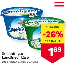 MPreis Schärdinger Landfrischkäse Angebot