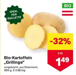 MPreis Bio-kartoffeln grillinge Angebot