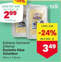 MPreis Erlebnis sennerei zillertal Angebot