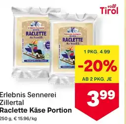 MPreis Erlebnis sennerei zillertal Angebot