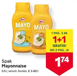 MPreis Spak mayonnaise Angebot