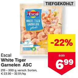 MPreis Escal white tiger garnelen asc Angebot