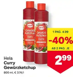 MPreis Hela curry gewürzketchup Angebot