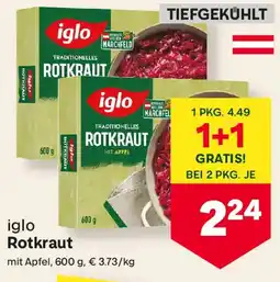 MPreis iglo Rotkraut Angebot