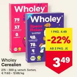 MPreis Wholey cerealien Angebot
