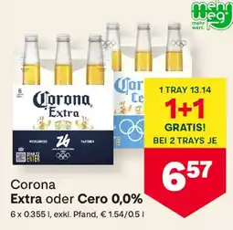 MPreis Corona extra oder cero Angebot