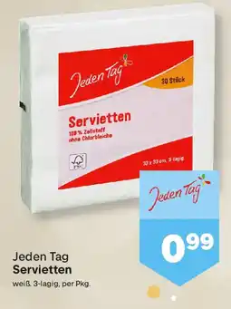 MPreis Jeden tag servietten Angebot