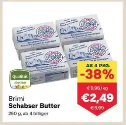 MPreis Brimi Schabser Butter Angebot