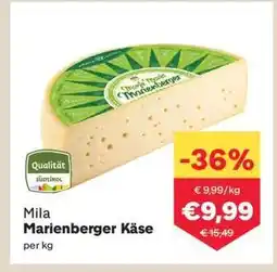 MPreis Mila Marienberger Käse Angebot