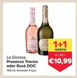 MPreis La Gioiosa Prosecco Treviso oder Rosé DOC Angebot