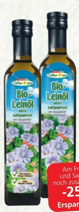 Spar Bio Leinöl Angebot