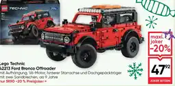 Maximarkt Lego technic 42213 ford bronco offroader Angebot