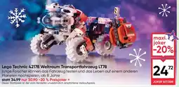 Maximarkt Lego Technic 42178 Weltraum Transportfahrzeug LT78 Angebot
