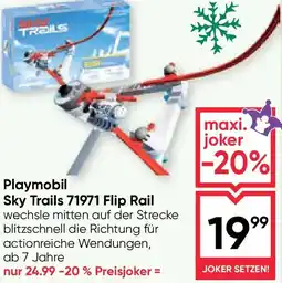 Maximarkt Playmobil sky trails 71971 flip rail Angebot