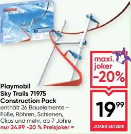Maximarkt Playmobil sky trails 71975 Angebot