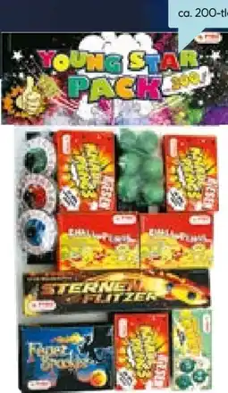 Hellweg Pyro Austria Jugend-Sortiment Young Star Pack 200 Angebot