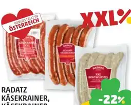 PENNY Radatz Käsekrainer Angebot