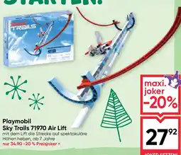 Maximarkt Playmobil sky trails 71970 air lift Angebot