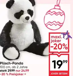 Maximarkt Plüsch-Panda Angebot