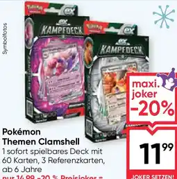 Maximarkt Pokémon Themen Clamshell Angebot