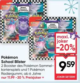 Maximarkt Pokémon school blister Angebot