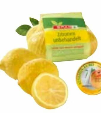 Interspar Zitronen Angebot