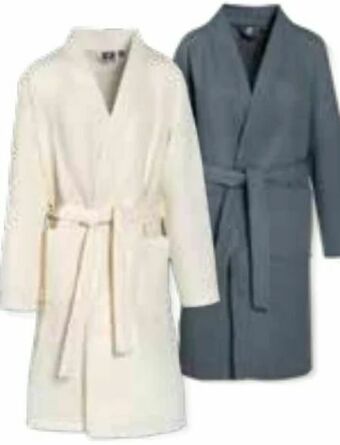 Interspar Damen-Waffelpique Bademantel Angebot